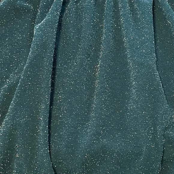 Altar'd State Sparkling Dark Green Mini Dress - Picture 4 of 4